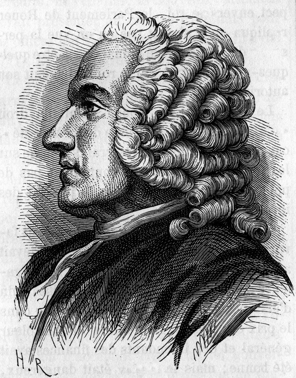 Retrato de Abbe Terray (Terray) estadista francés, Controlador General de Finanzas (1715-1778). de Unknown artist