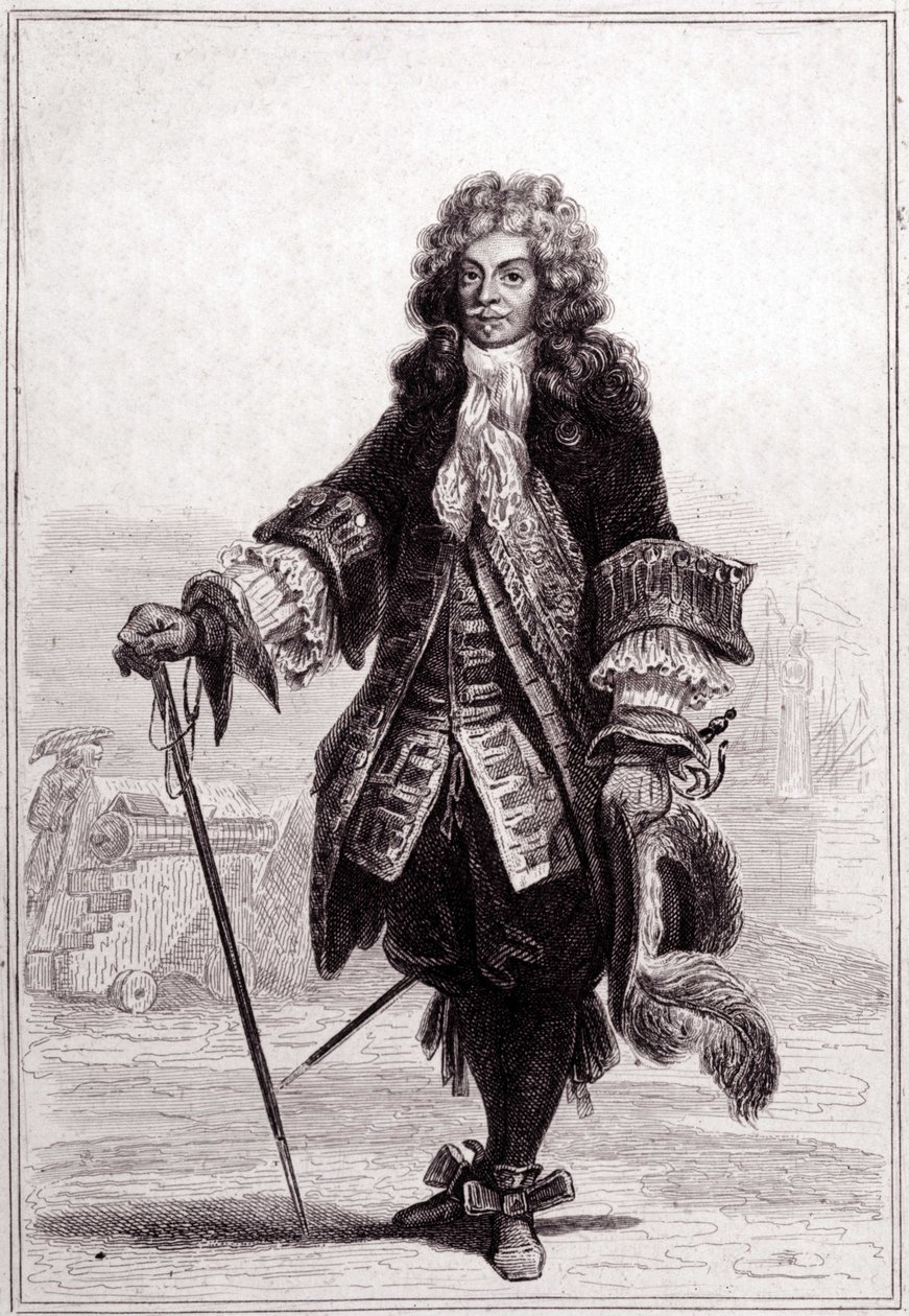 Retrato de Abraham, Marqués Duquesne (1610 - 1688), marinero francés. de Unknown artist