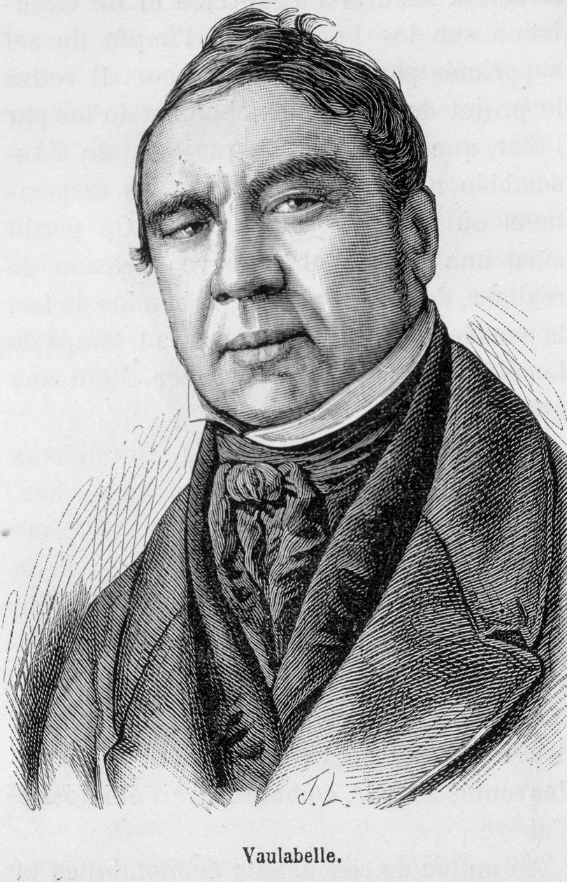 Retrato de Achille Tenaille de Vaulabelle (1799-1879), Ministro de Educación Nacional de Francia de Unknown artist
