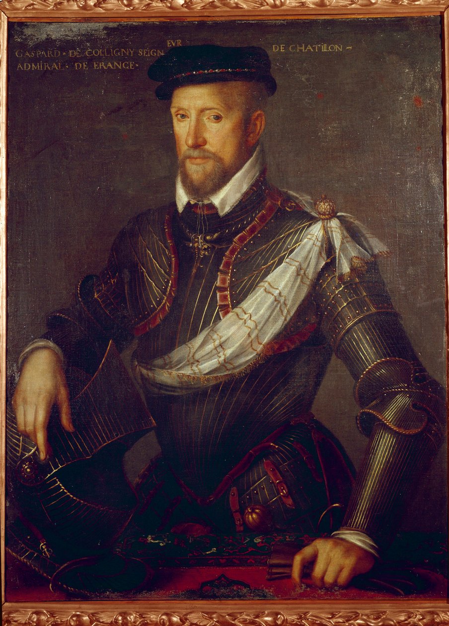 Retrato del almirante Gaspard de Coligny de Unknown artist