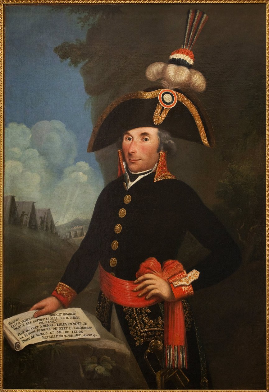 Retrato de Andre Massena (1758-1817, duque de Rivoli y príncipe de Essling, mariscal del Imperio), en uniforme de general de división de Unknown artist