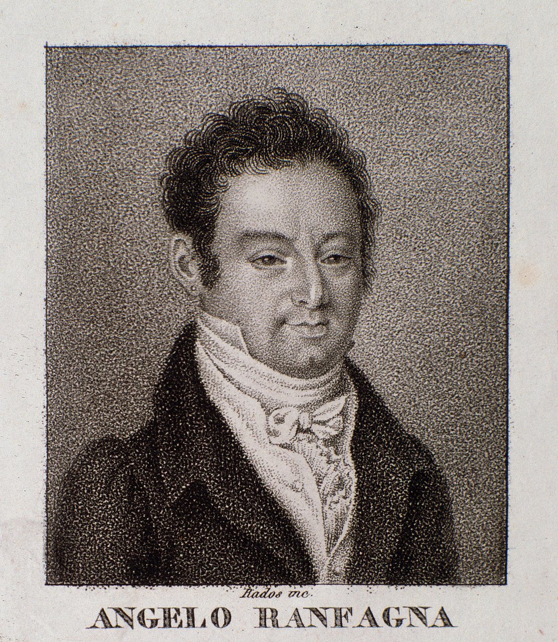 Retrato de Angelo Ranfagna de Unknown artist