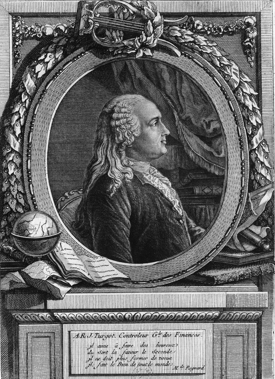 Retrato de Anne Robert Jacques Turgot (1727-1781), Barón de l