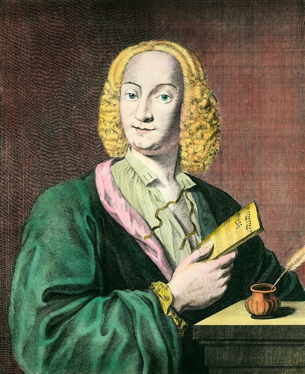 Retrato de Antonio Vivaldi (1678-1741), compositor italiano. Grabado del siglo XVIII. Colección privada de Unknown artist