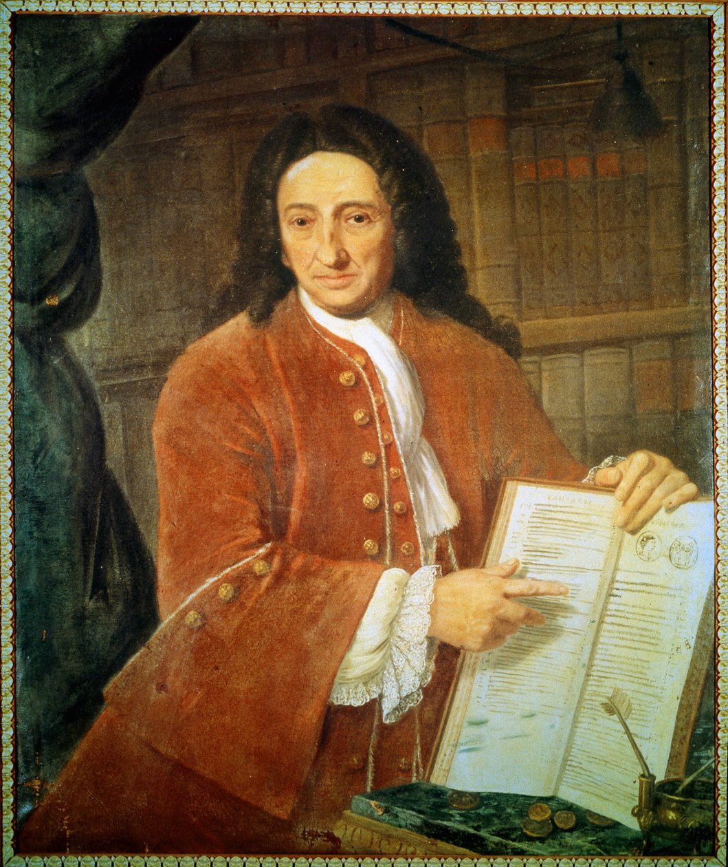 Retrato de Apostolo Zeno (1668 - 1750), libretista y poeta de Unknown artist