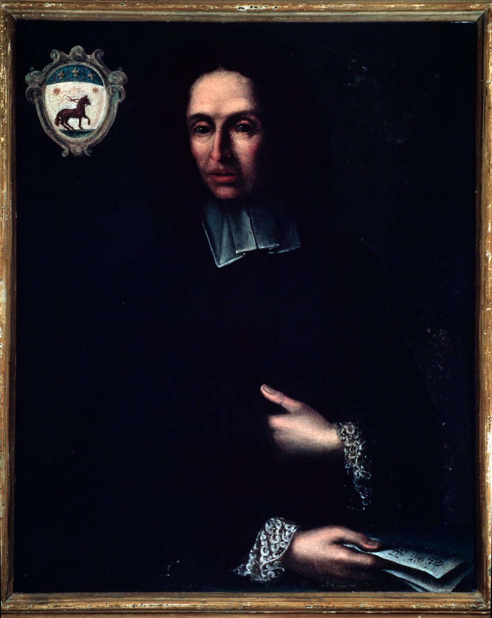 Retrato de Bartolomeo Monari (siglo XVIII) compositor italiano. Pintura anónima. Siglo XVIII. Bolonia, Museo Cívico Musical de Unknown artist