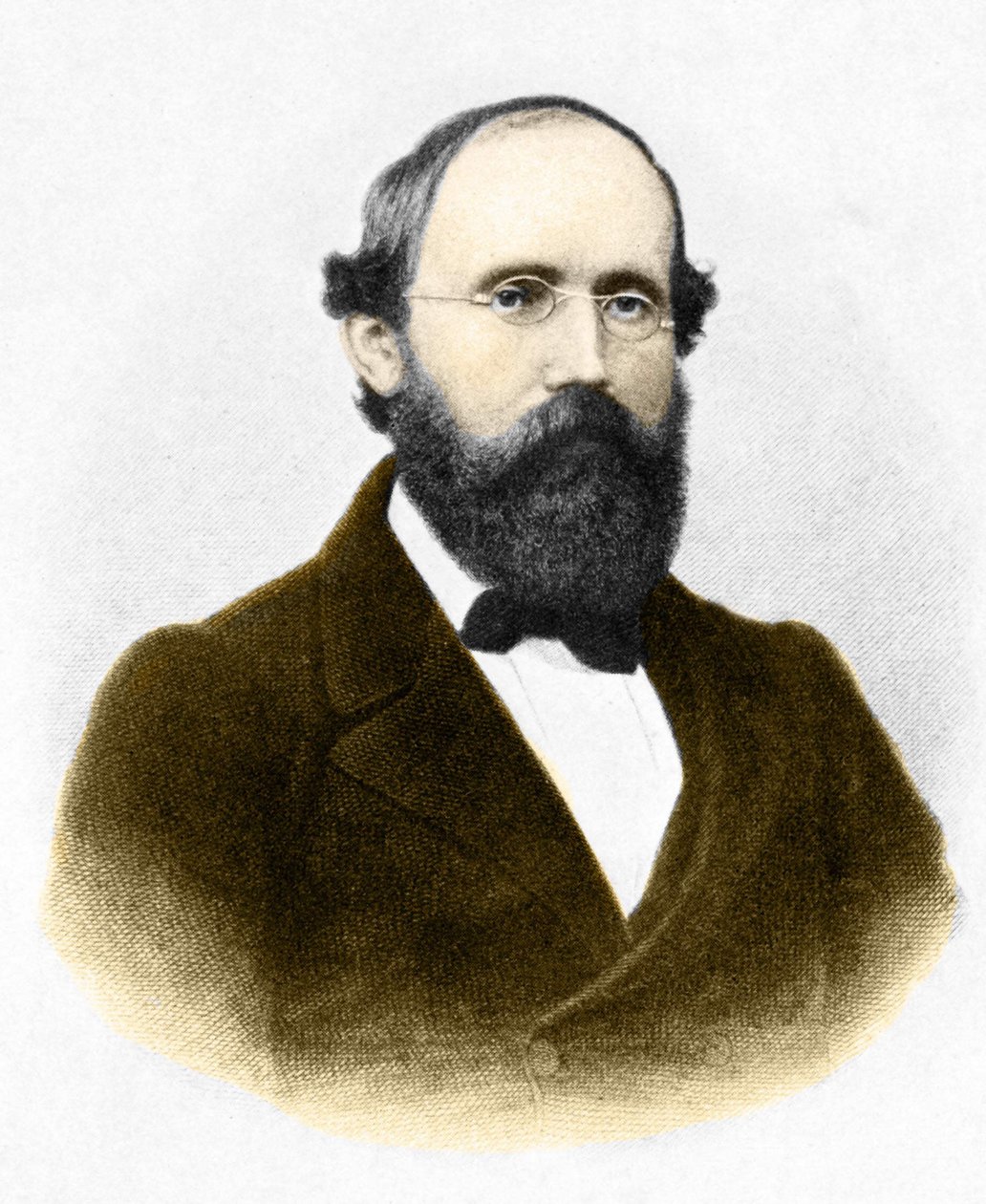 Retrato de Bernhard Riemann (1826-1866), matemático alemán de Unknown artist