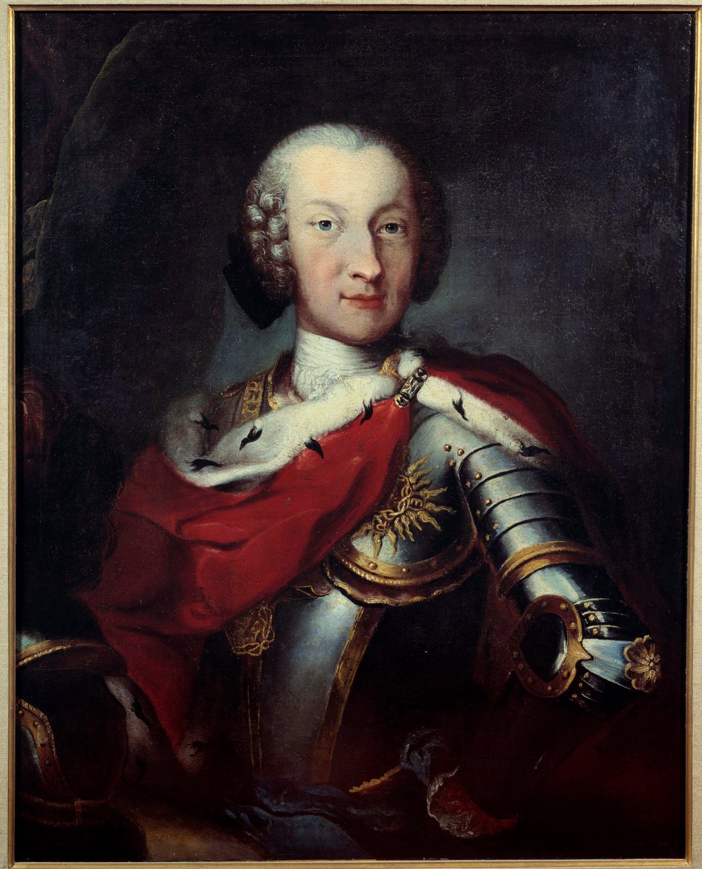 Retrato de Carlos Manuel III (1701-1773) Duque de Saboya, Rey de Cerdeña, Gran Maestre de la Anunciada de Unknown artist