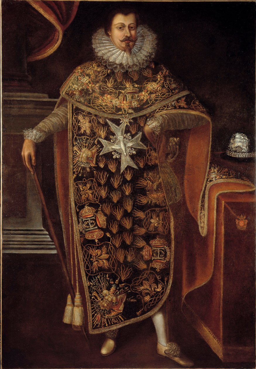 Retrato de Charles Henri de Clermont Thonnerre (1571-1640) en traje de caballero de la Orden del Espíritu Santo de Unknown artist