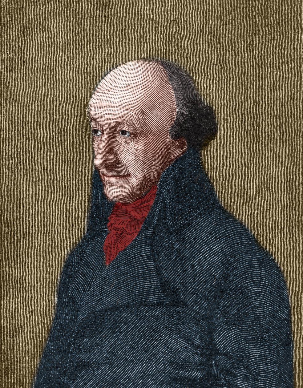 Retrato de Christoph Martin Wieland (1733-1813) poeta, traductor y editor alemán. de Unknown artist