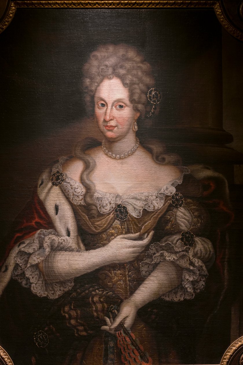Retrato de Dorotea Sofía de Neoburgo de Unknown artist