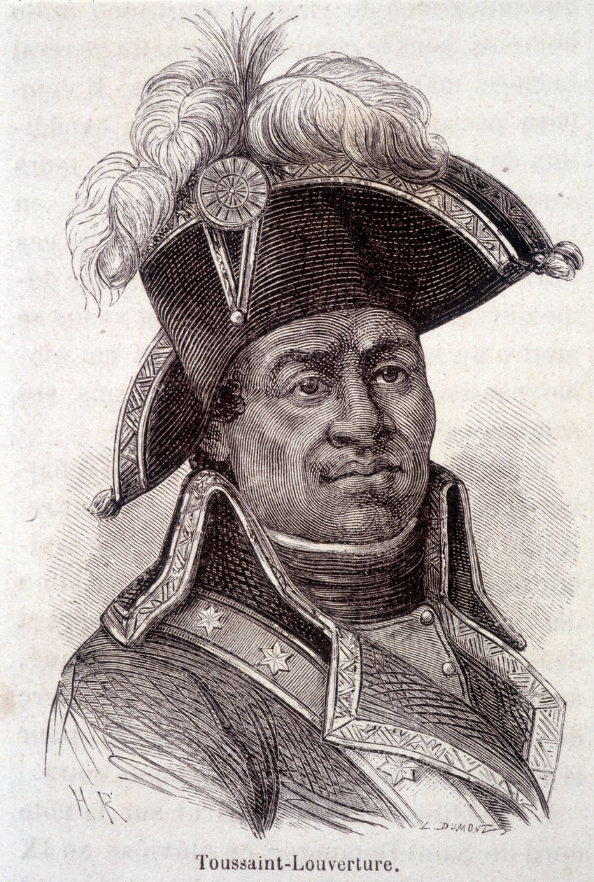 Retrato de François Dominique Toussaint llamado "Toussaint-Louverture" de Unknown artist