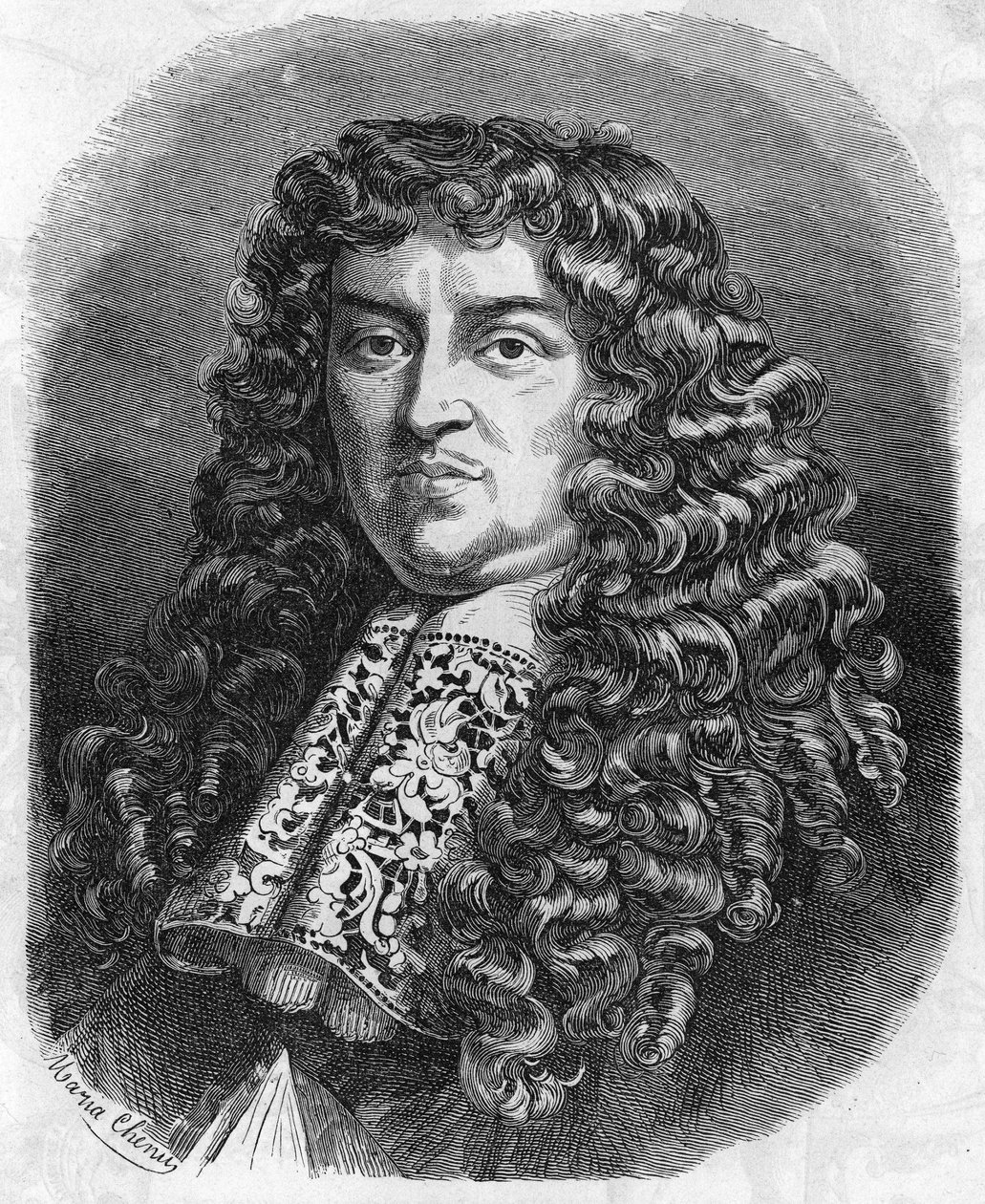 Retrato de François Michel Le Tellier, Marqués de Louvois (1639 - 1691), político francés. de Unknown artist
