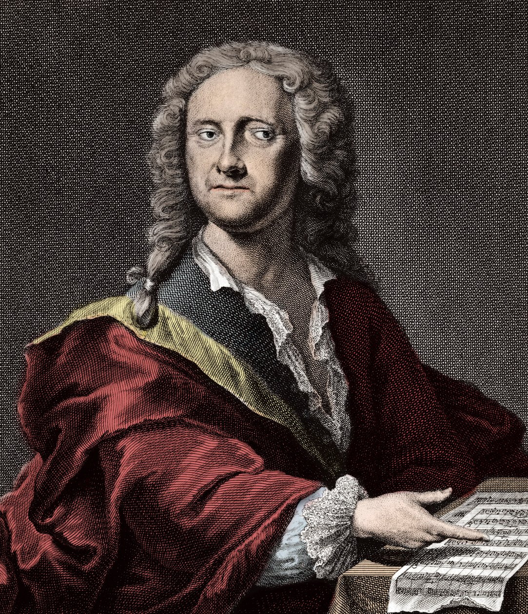 Retrato de Georg Philipp Telemann (1681-1767), compositor alemán de Unknown artist