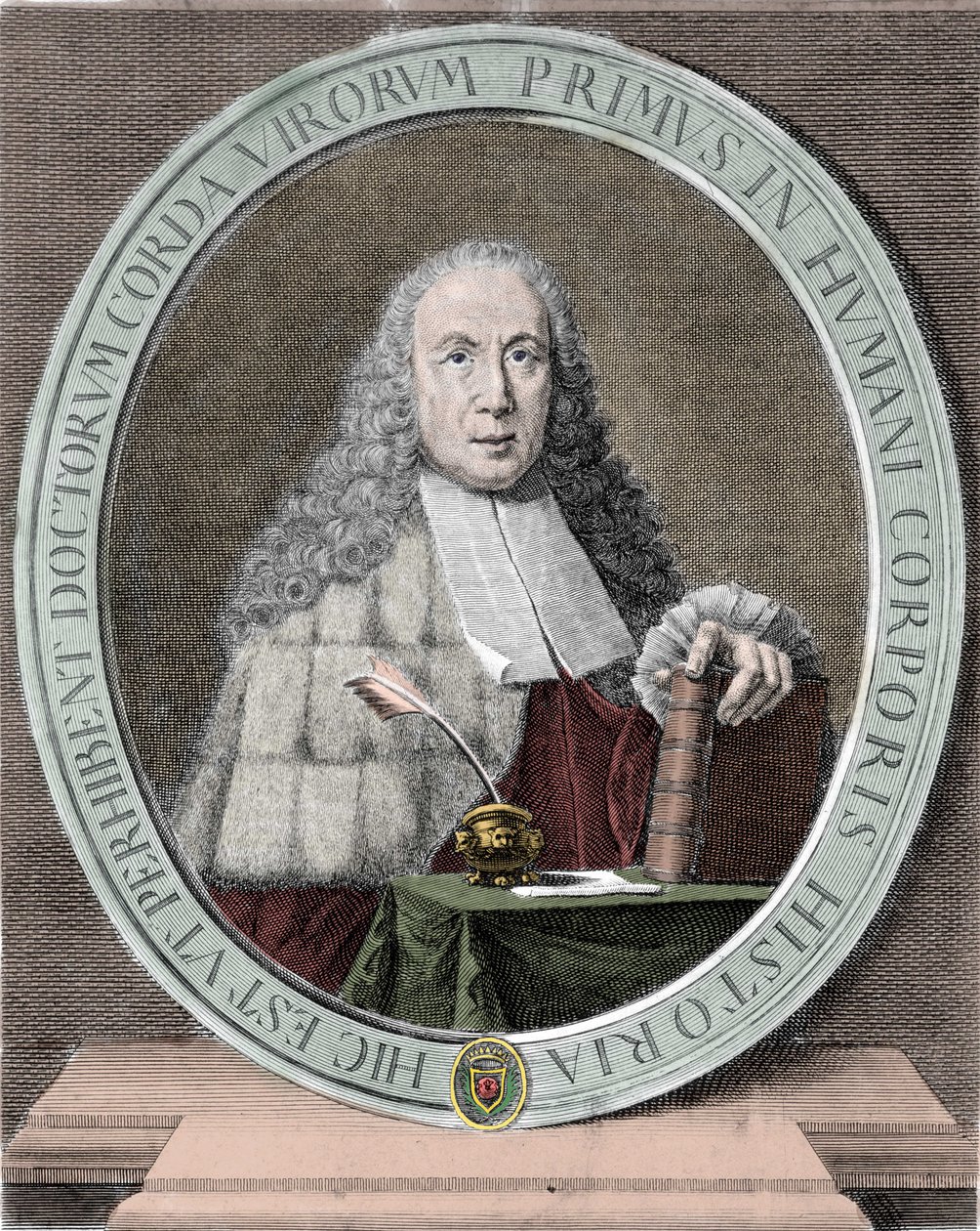 Retrato de Giovanni Battista Morgagni (1682-1771) médico y anatomista italiano. Milanes. de Unknown artist