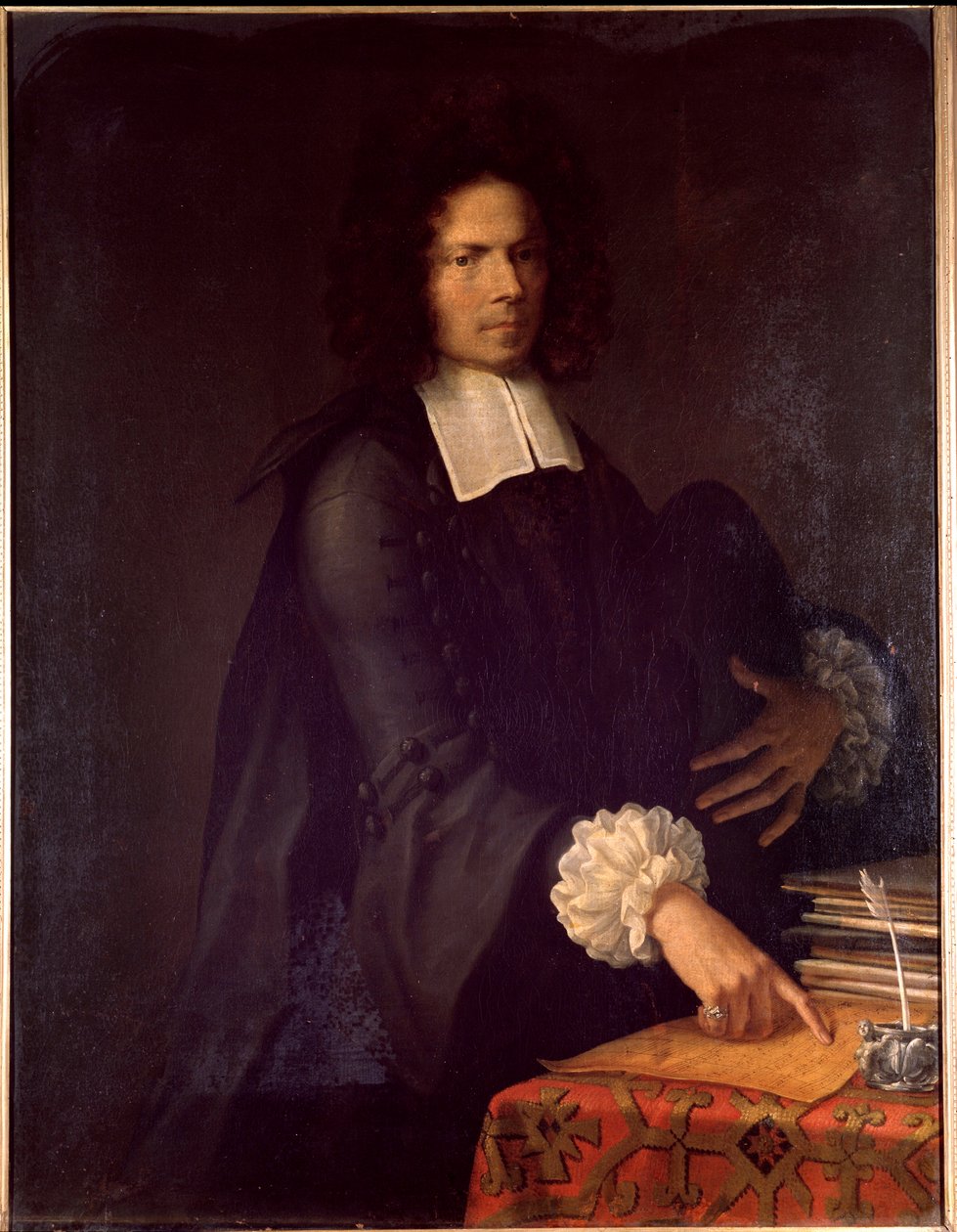 Retrato de Giovanni Paolo Colonna, compositor y organista italiano de Unknown artist