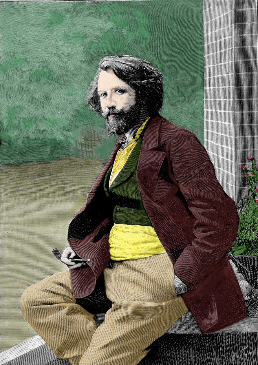 Retrato de Gustave Charpentier (1860-1956), compositor francés de Unknown artist