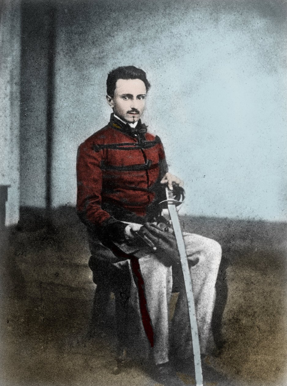 Retrato de Ippolito NIEVO (1831-61) escritor y patriota italiano. de Unknown artist