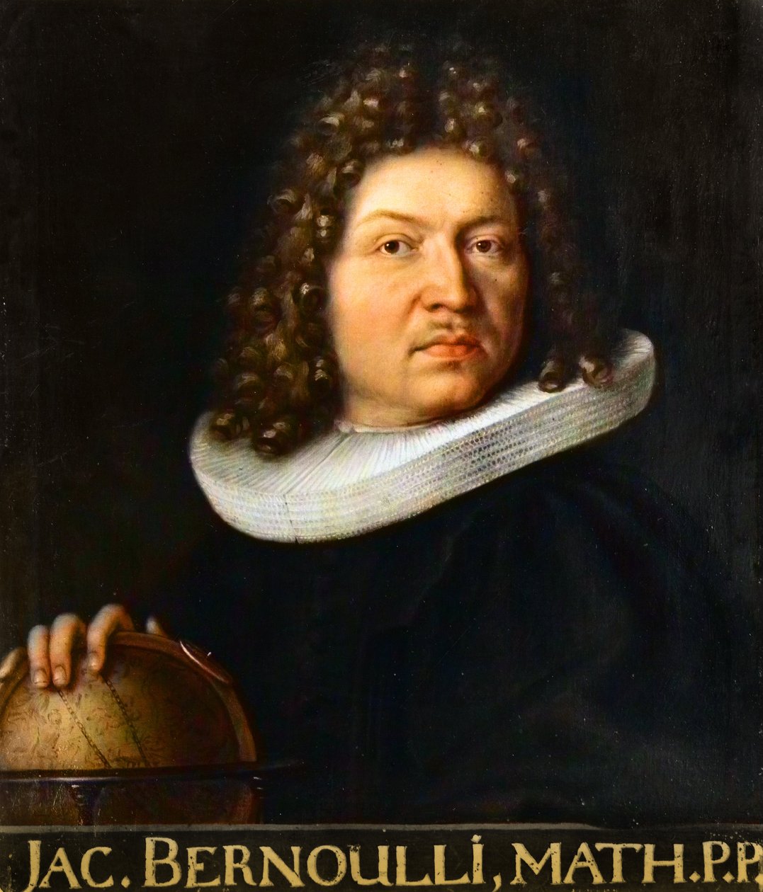 Retrato de Jacques Bernoulli (1667-1748) - matemático suizo de Unknown artist