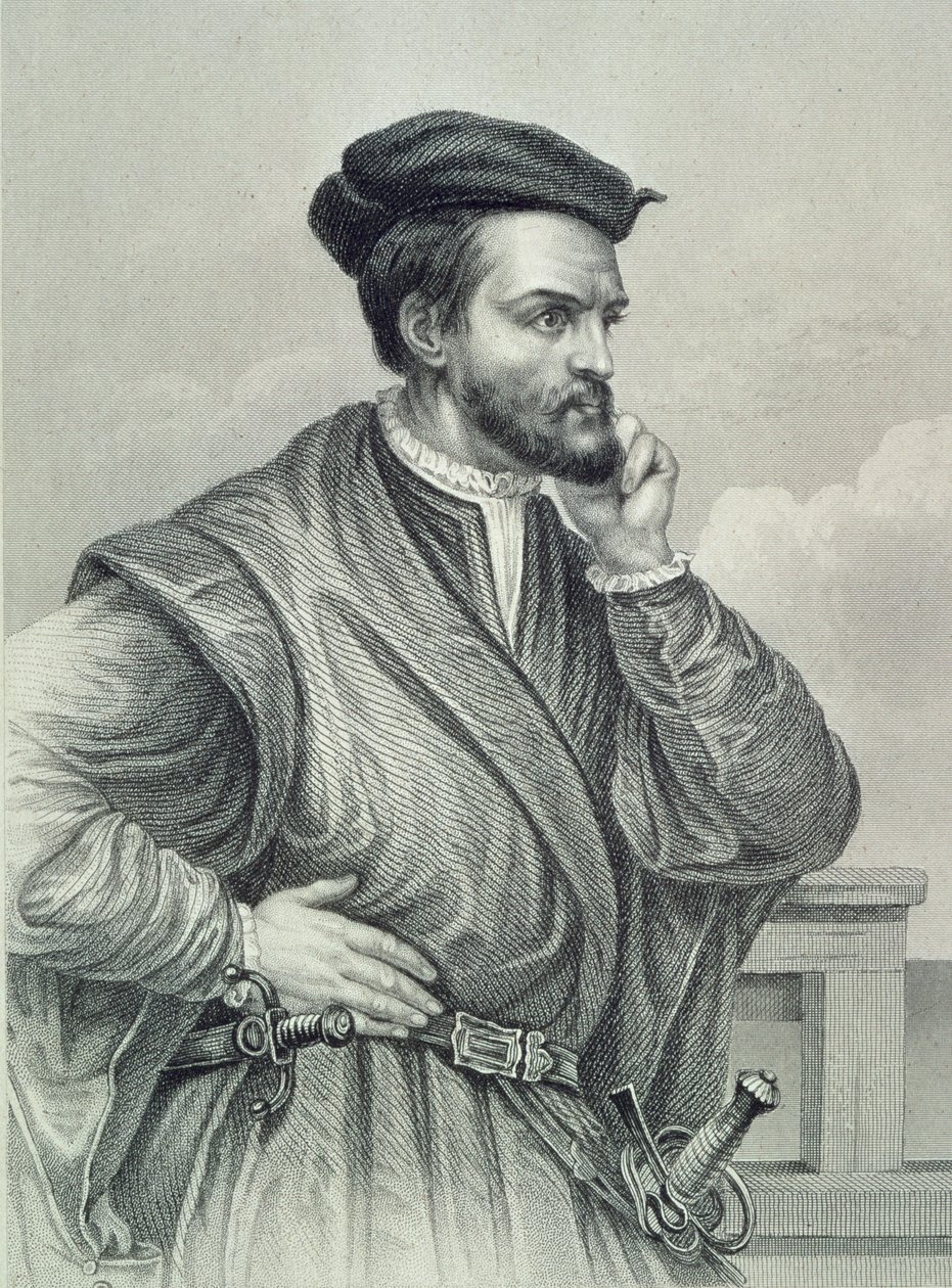 Retrato de Jacques Cartier de Unknown artist