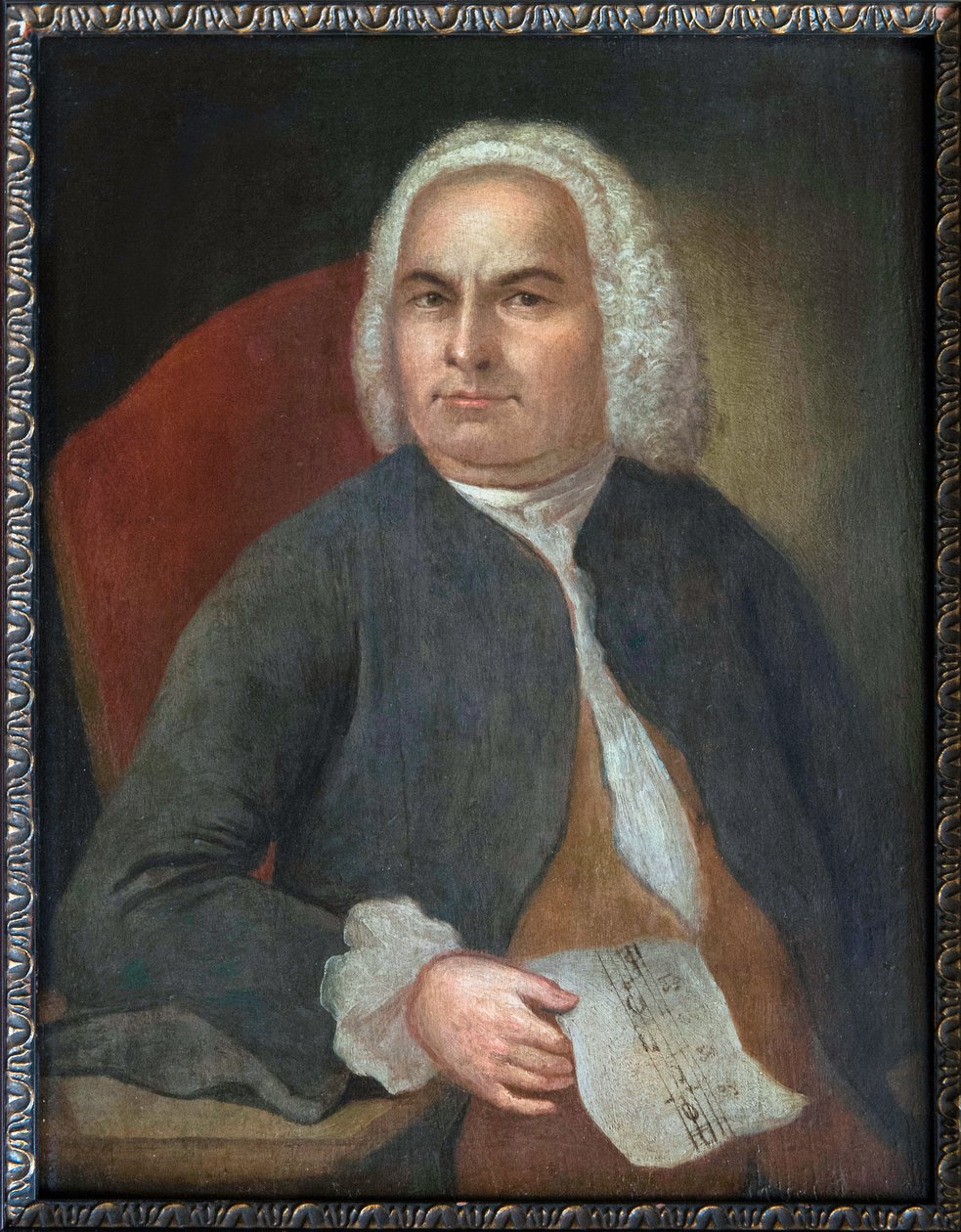 Retrato de Johann Sebastian Bach de Unknown artist