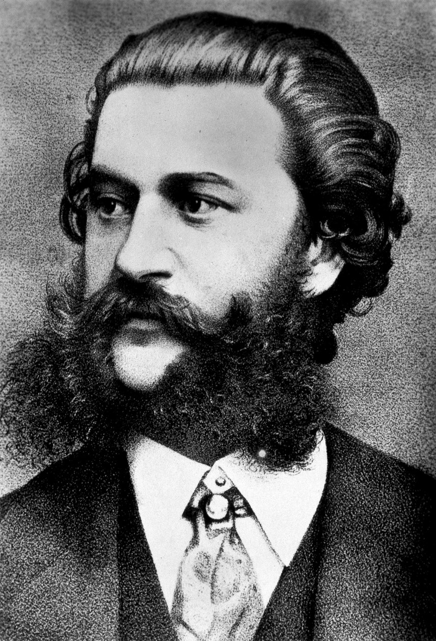 Retrato de Johann Strauss (1825-1899) de Unknown artist
