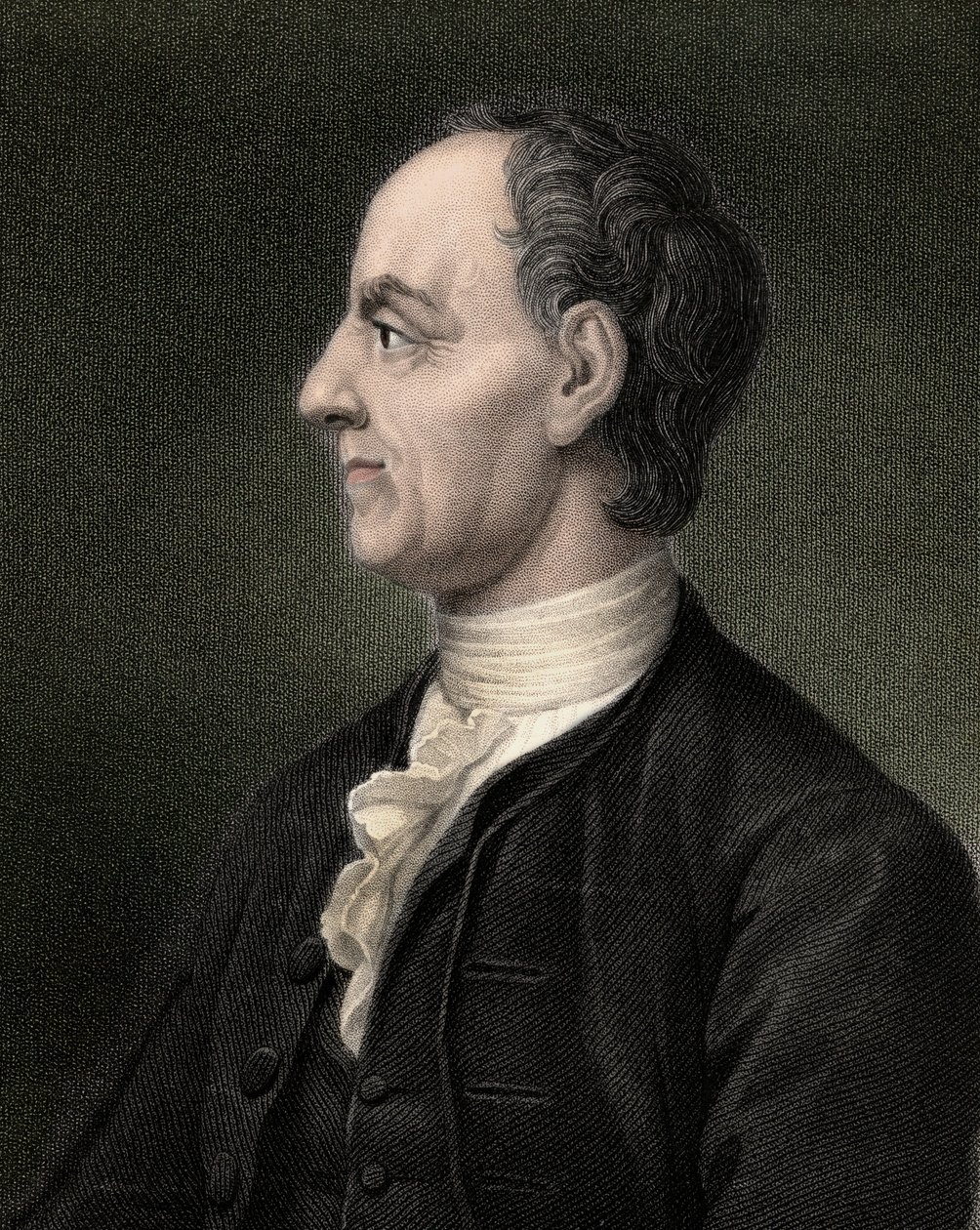 Retrato de Leonhard Euler (1707-1783), matemático suizo de Unknown artist