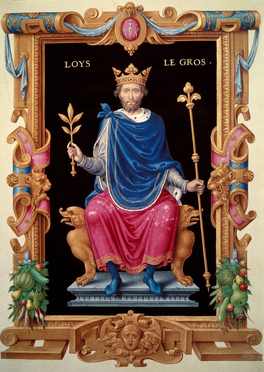 Retrato de Luis VI conocido como 