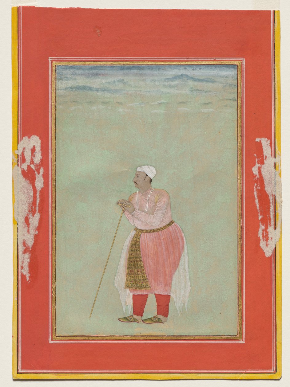 Retrato de Maharajá Rai Singh de Bikaner (reinó entre 1574 y 1612) de Unknown artist