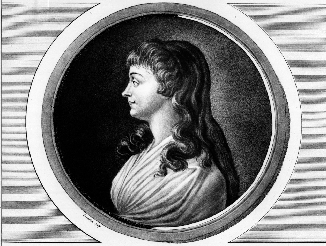 Retrato de Marie-Jeanne Phelippon, esposa de Roland de La Platiere, llamada 