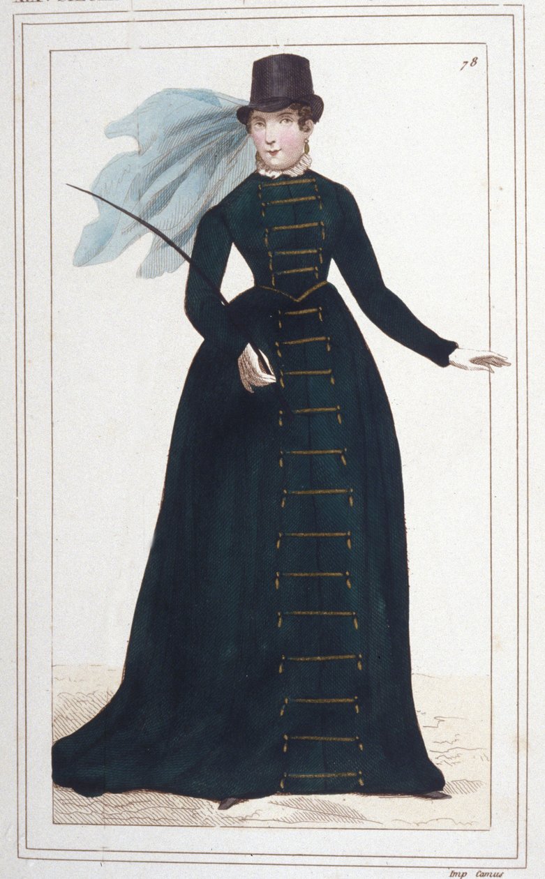 Retrato de Marie-Paulette llamada Paulina Bonaparte (1780-1825), Princesa Borghese. Grabado de 1830 de Unknown artist