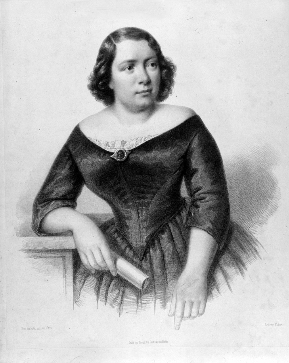 Retrato de Marietta Alboni (1826-1894), cantante contralto italiana. de Unknown artist