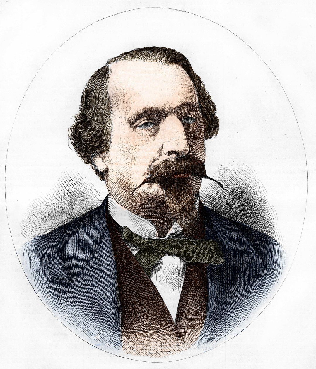 Retrato de Napoleón III (1808-1873), Emperador de los Franceses. de Unknown artist