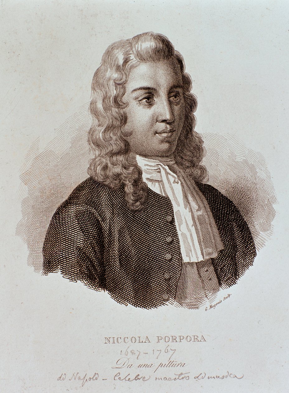 Retrato de Niccola Porpora de Unknown artist