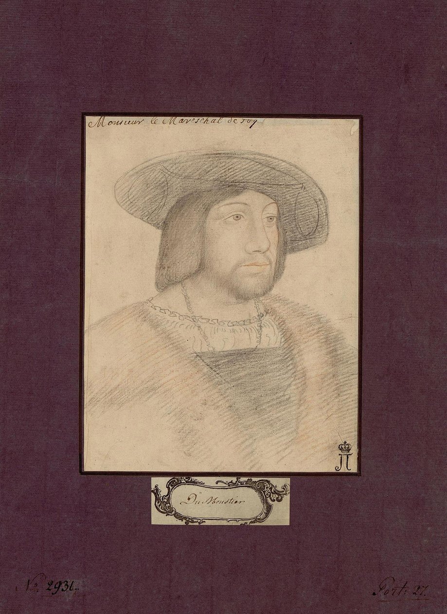 Retrato de Odet de Foix, Vizconde de Lautrec (1485-1528) de Unknown artist