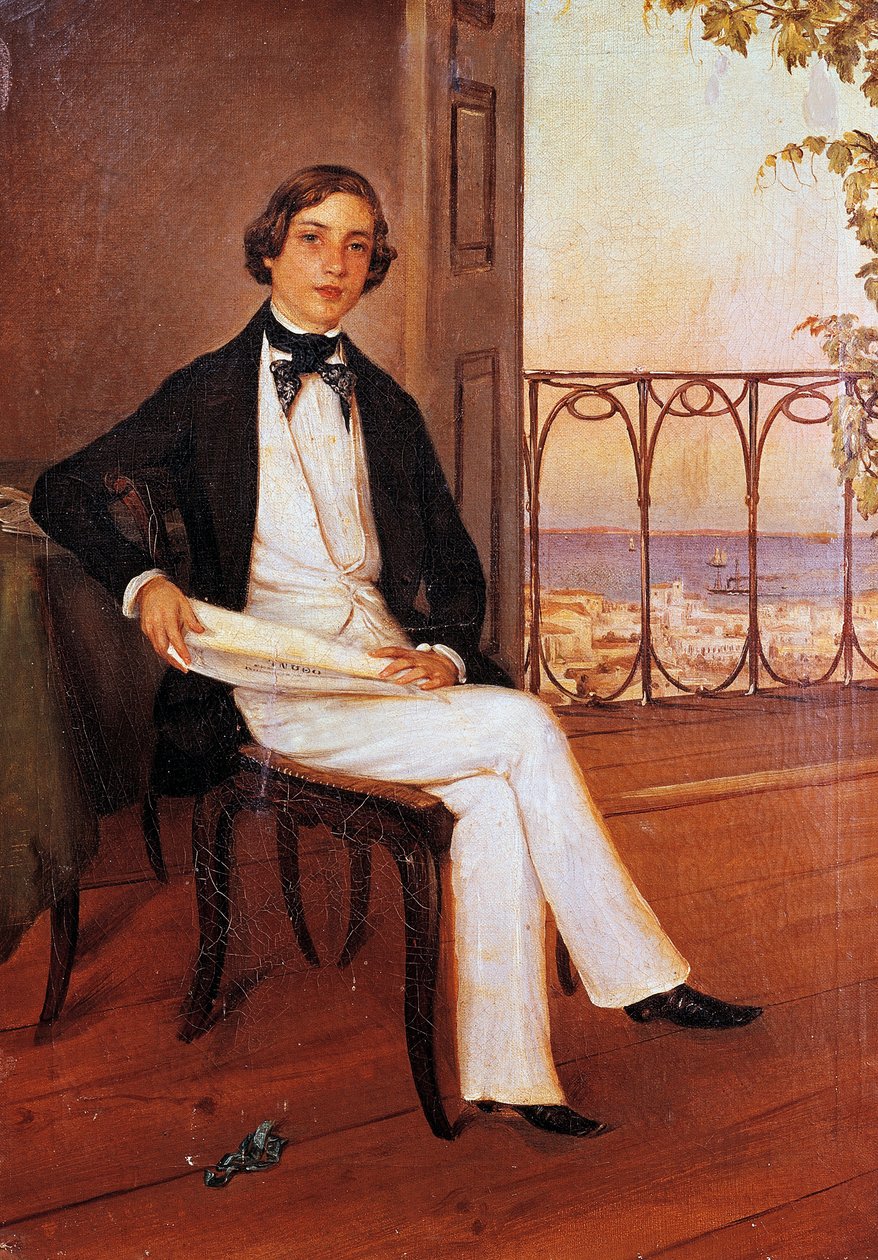 Retrato de Otón I de Grecia, príncipe de Baviera y primer rey de Grecia, hacia 1833 (pintura) de Unknown artist