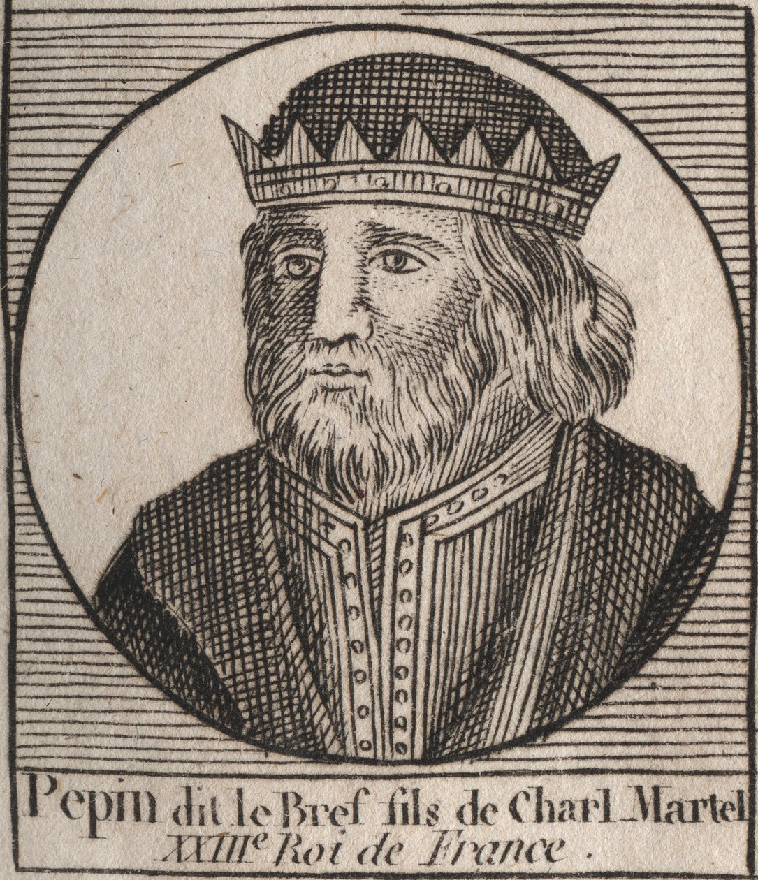 Retrato de Pipino III llamado Pipino el Breve de Unknown artist