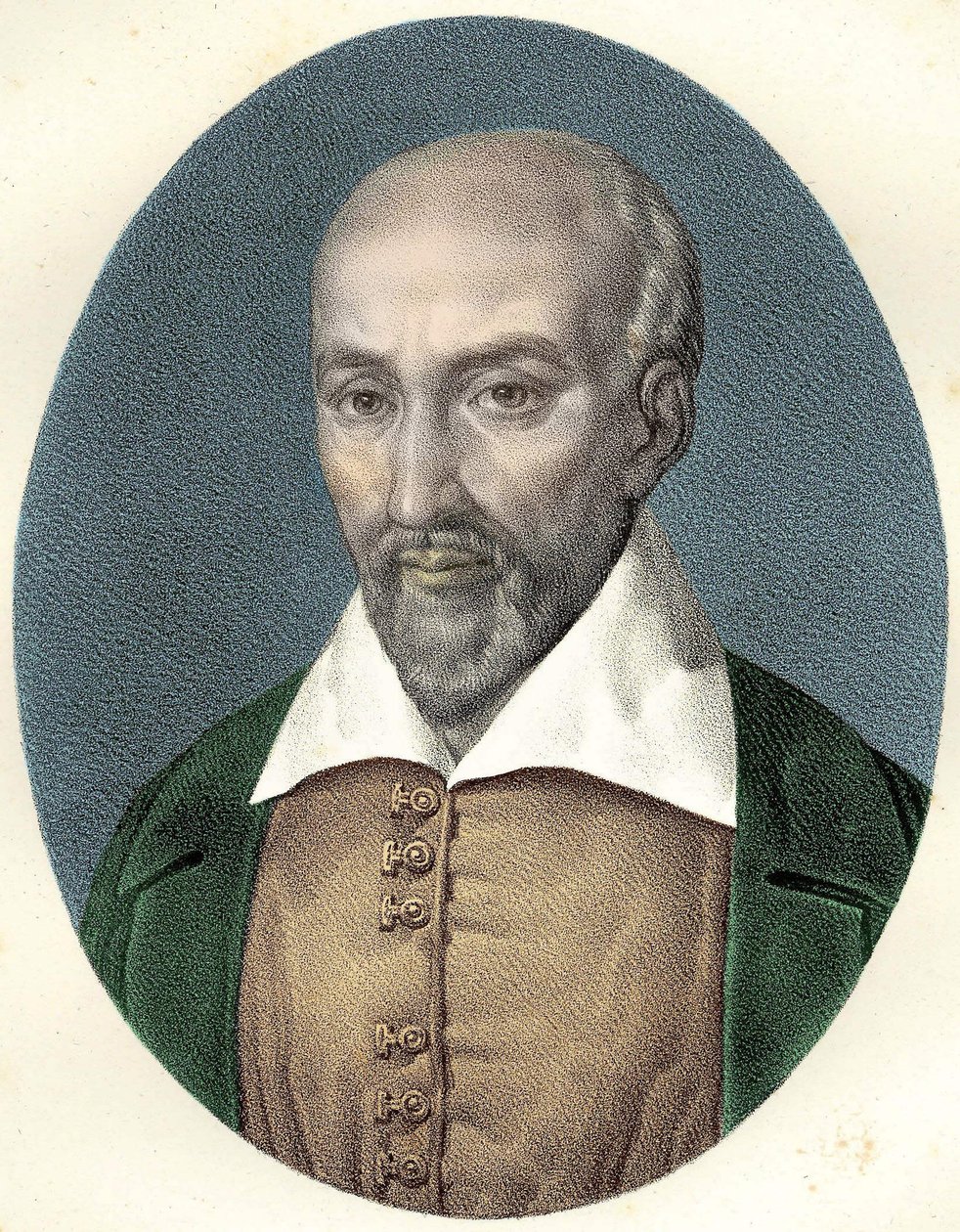 Retrato de Pierre Charron (1541-1603) moralista francés de Unknown artist