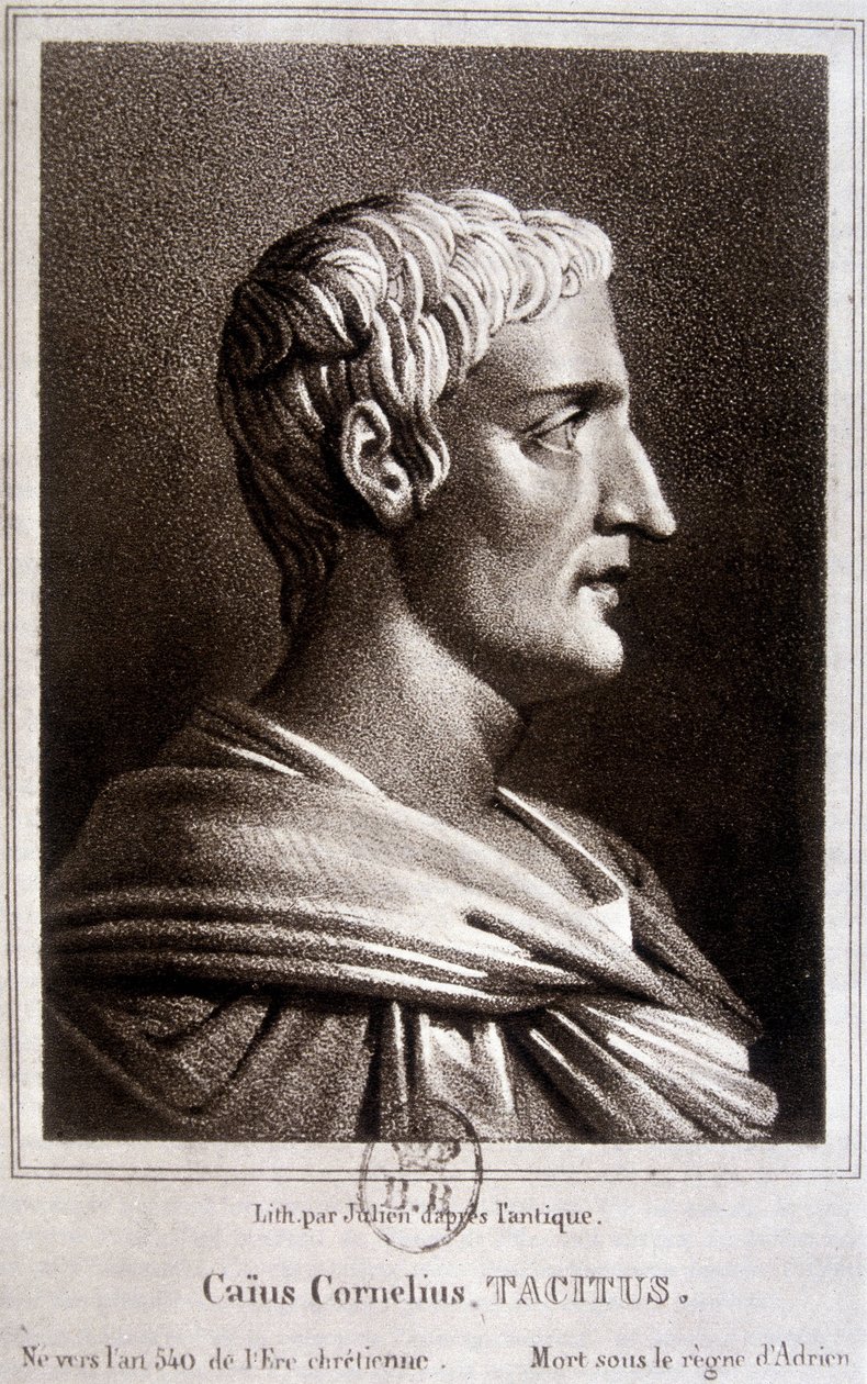 Retrato de Publio Cornelio Tácito, historiador romano (v.56 -v.120). de Unknown artist