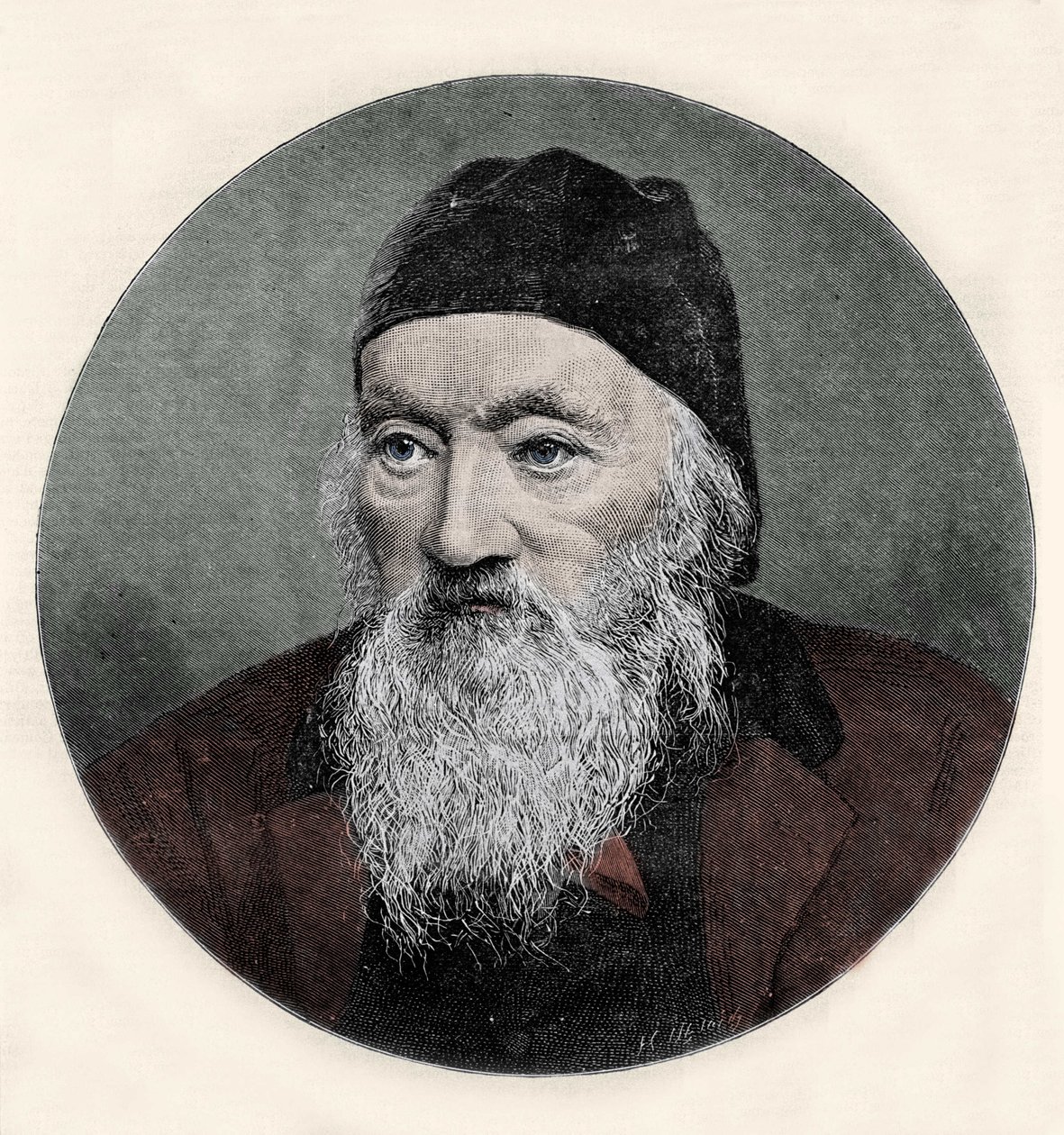 Retrato de Richard Owen (1810-1890), naturalista inglés. de Unknown artist