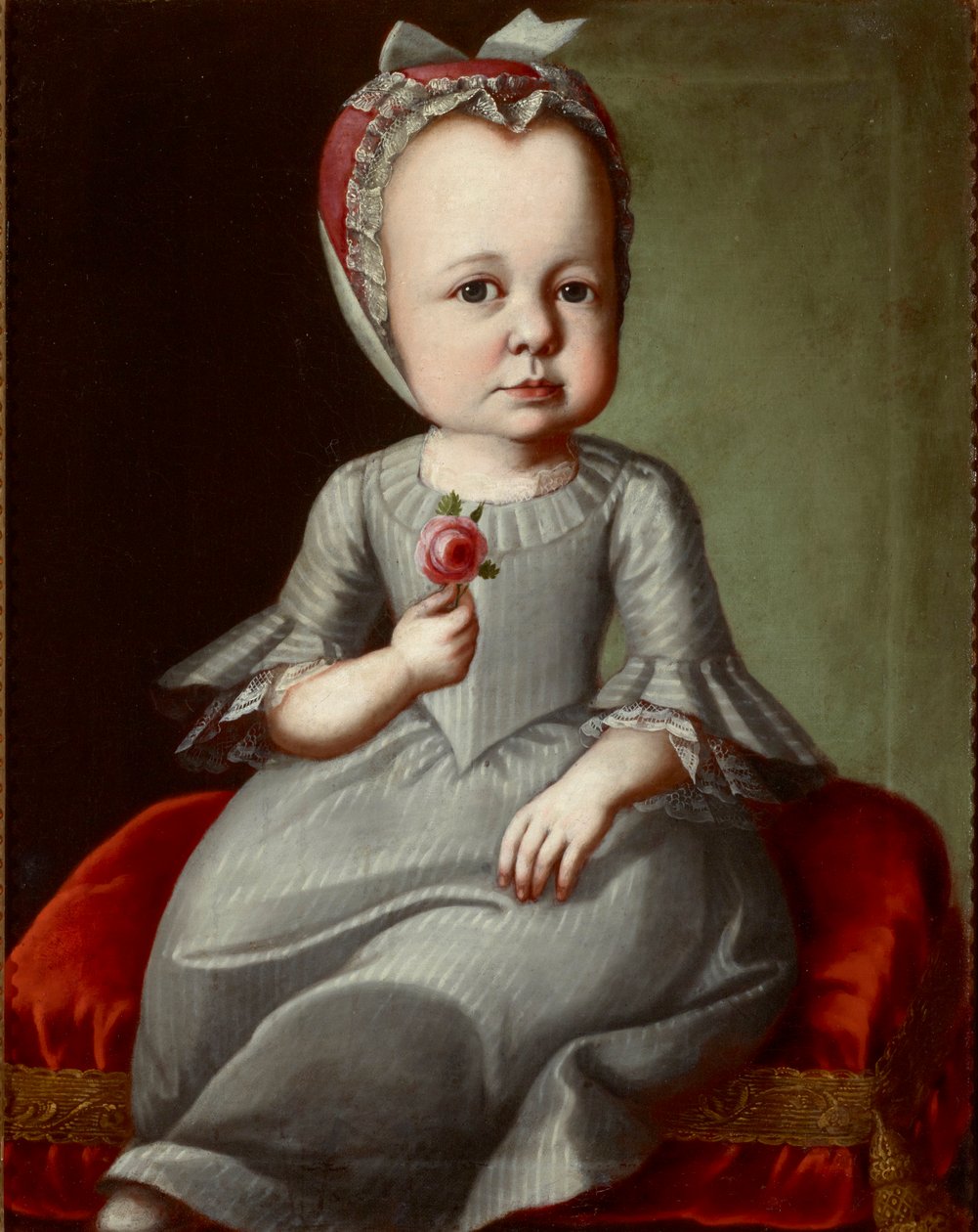 Retrato de Sophia Elizabeth von Brukenthal (1749-1753) de Unknown artist