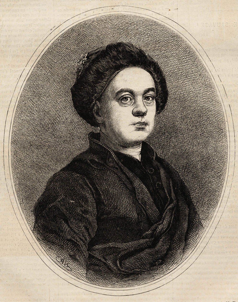 Retrato de William Hogarth (1697 - 1764), pintor y grabador inglés de Unknown artist