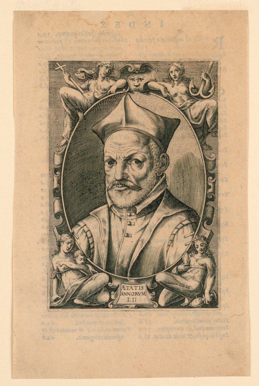 Retrato de un cardenal de Unknown artist