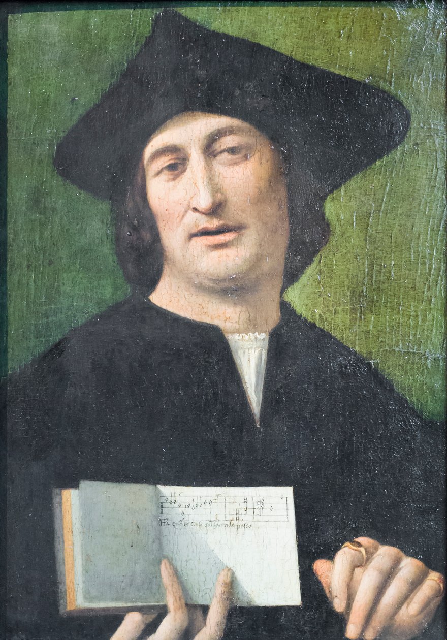 Retrato de una cantante de Unknown artist