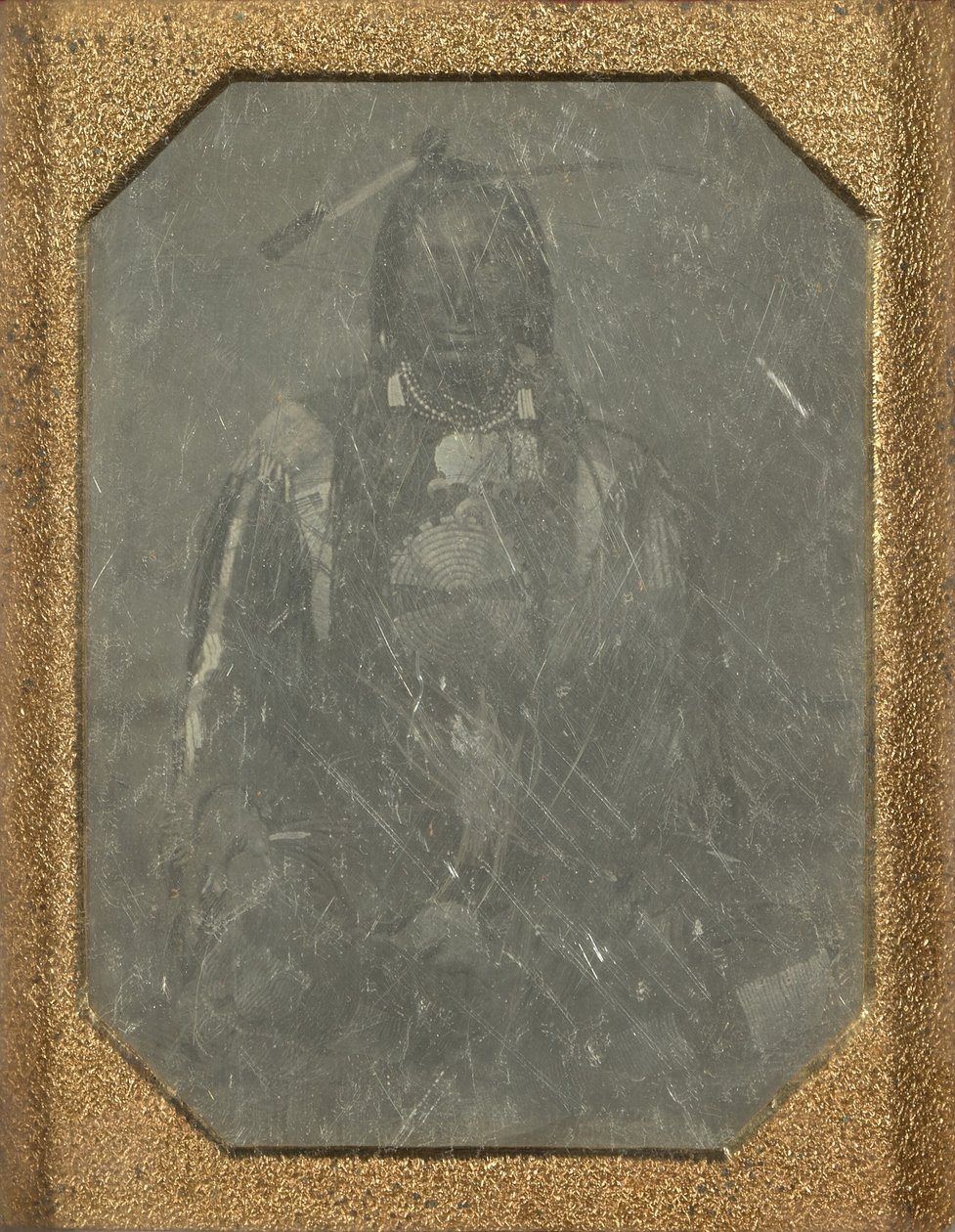 [Retrato de un indio americano] de Unknown artist