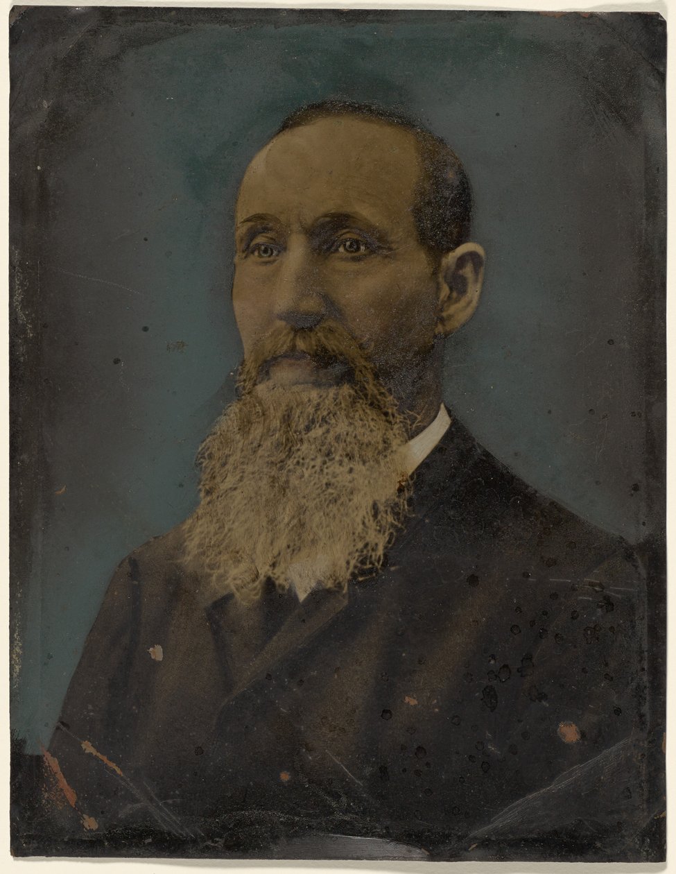 [Retrato de hombre barbudo] de Unknown artist