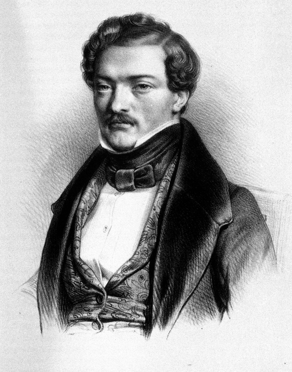 Retrato del tenor francés Gilbert-Louis Duprez (1806 - 1896). de Unknown artist