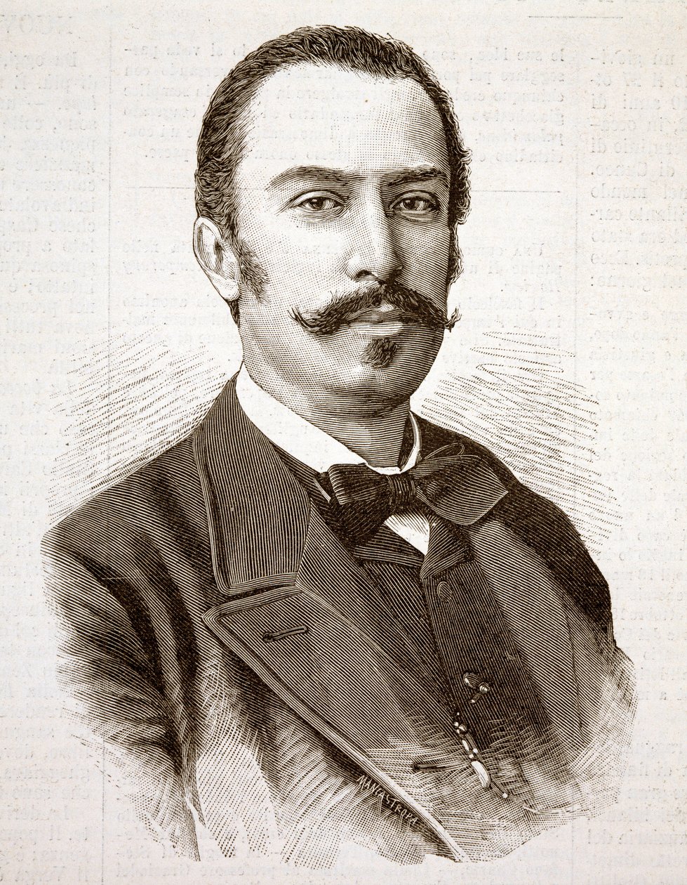 Retrato del político italiano Giovanni Giolitti (1842-1928) de Unknown artist