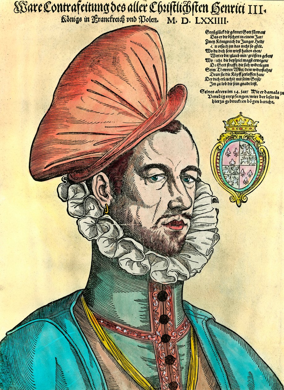 Retrato del Rey de Francia Enrique III de Unknown artist