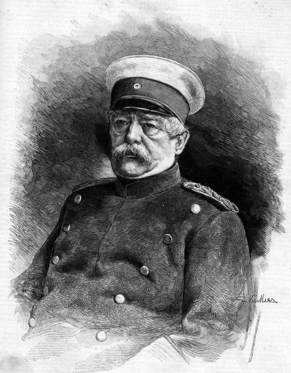 Retrato del Príncipe de Bismarck (1815-1898) de Unknown artist